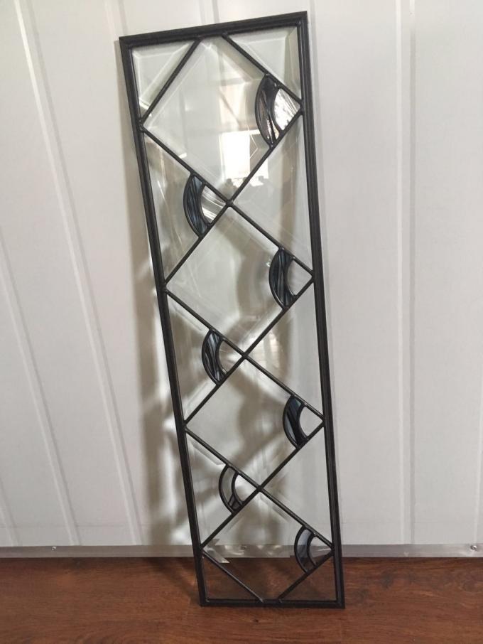 Clear Decorative Tempered Glass , 8"*36" Architectural Glass Panels