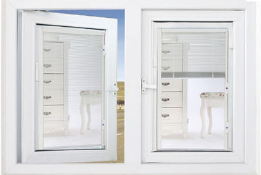 Custom Hollow Blinds In Window Glass Panel / Injection Moulding Glass Frame