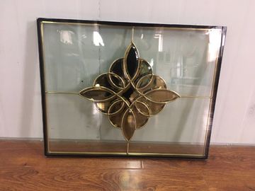 colorful window glass  20"*20  Oxygenation resistance, brass, Modern style, unique Heat resistant