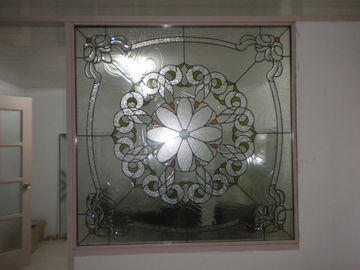 Thermal Insulation Decorative Bathroom Window Glass 1.6-3 Cm Thickness