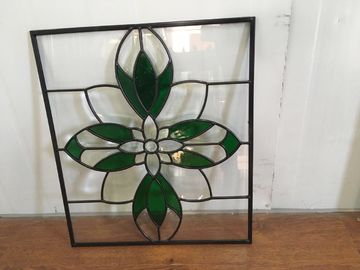 Float Decorative Patterned Glass For Curtain Walls / Restaurant / Church