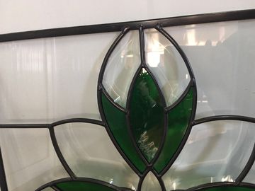 Float Decorative Patterned Glass For Curtain Walls / Restaurant / Church