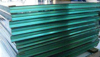 Shell Proof Toughened Laminated Glass , Clear Laminated Security Glass