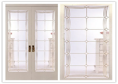 Insulated Low E Sliding Glass Door For Home  Rectangle / Square Shape