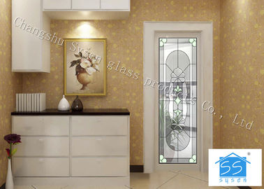 Insulated Glass Panel For Doors , Agon Filled Privacy Oval Entry Door Glass Inserts