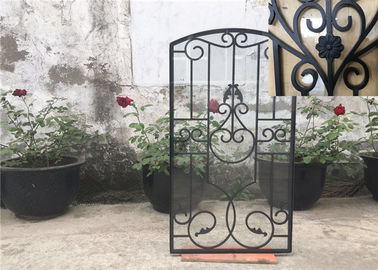 Mosaic Classical Wrought Iron Glass Agon Filled 15.5*39.37 Size Oval Shaped