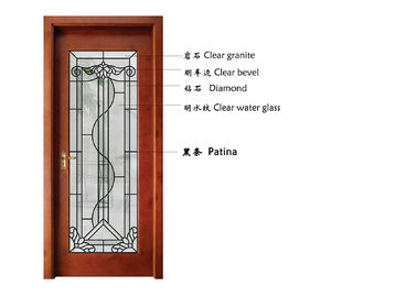 Colorful Durable Enamel Painted Decorative Panel Glass For Apartment Home Pattern Surface