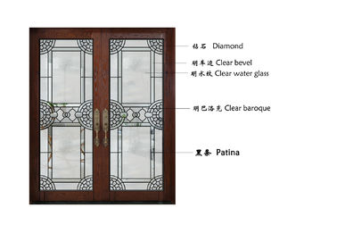 agon filled Beautiful atmosphere Sliding Doors , 19-22 Mm Double Sliding Glass Panels