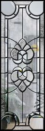 Solid Flat Tempered Decorative Glass Windows Private Imports Series Finely Detailed