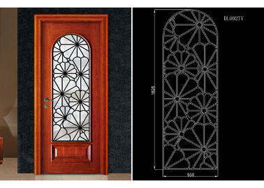 Frosted / Tinted / Reflective Plastic Frame For Door Glass Good Sealing Performance