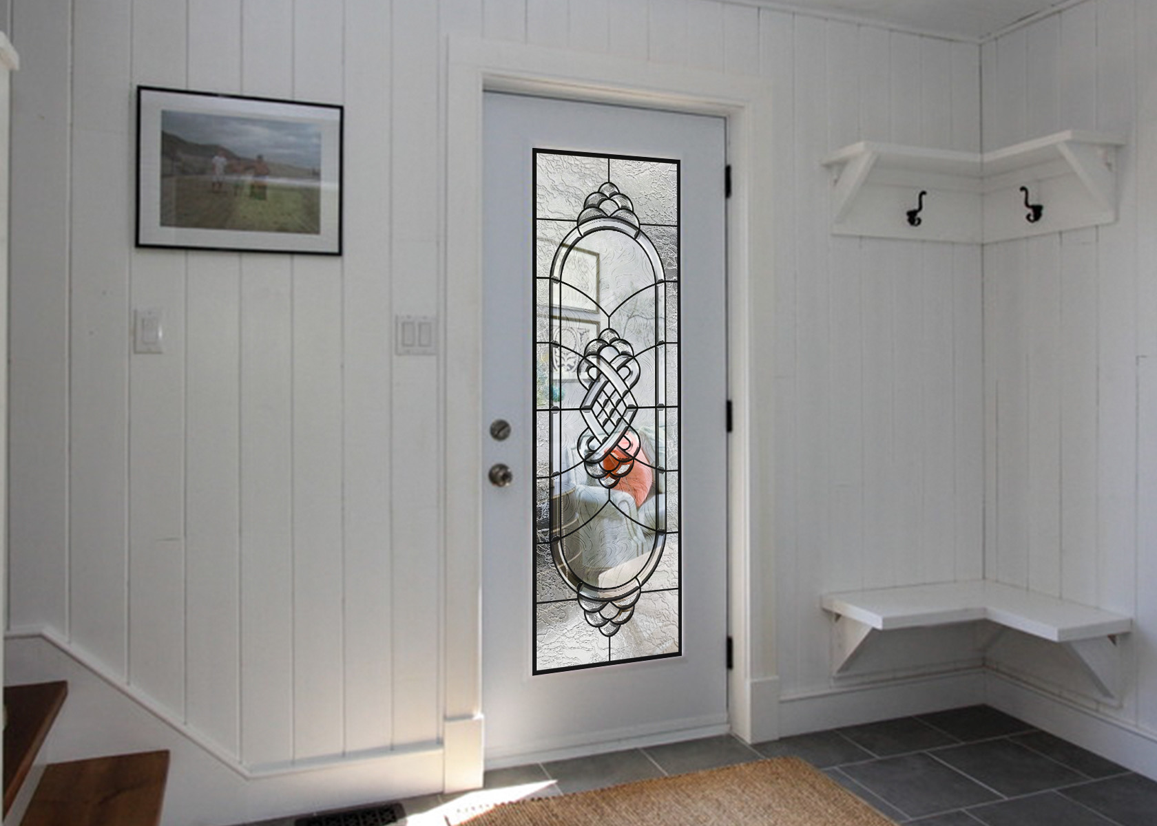 Solid Flat Decorative Tempered Glass Panels For Building Architectural Art